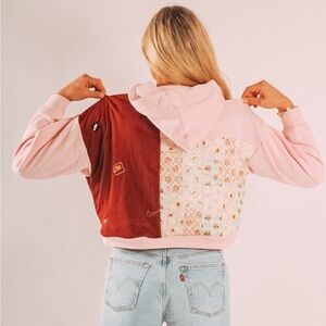 Nike Multicolor Patchwork Hoodie